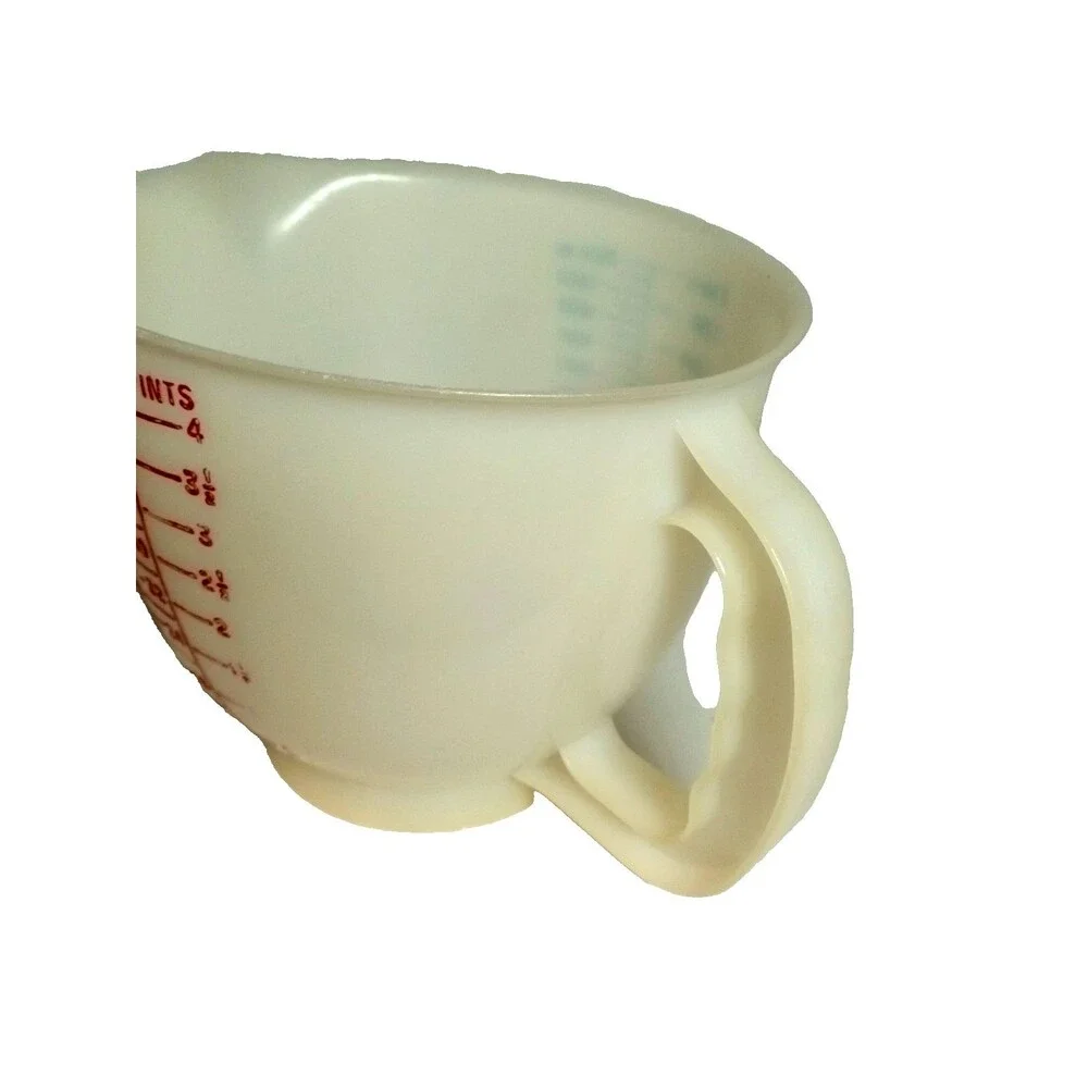 VTG 1977 TUPPERWARE Mix N Store 8 Cup 2 Qt Measuring Bowl Pitcher No Lid 500-7